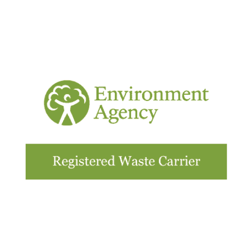 Being Registered Waste Carriers gives you peace of mind that your waste will be safely disposed of after your hire.